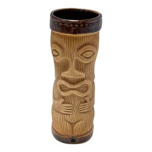 Paul Marshall‎ Products Tiki Mug Brown 1960s Peanut Shape Japan